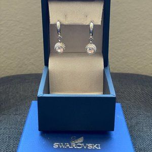 Authentic Swarovski crystal drop earrings